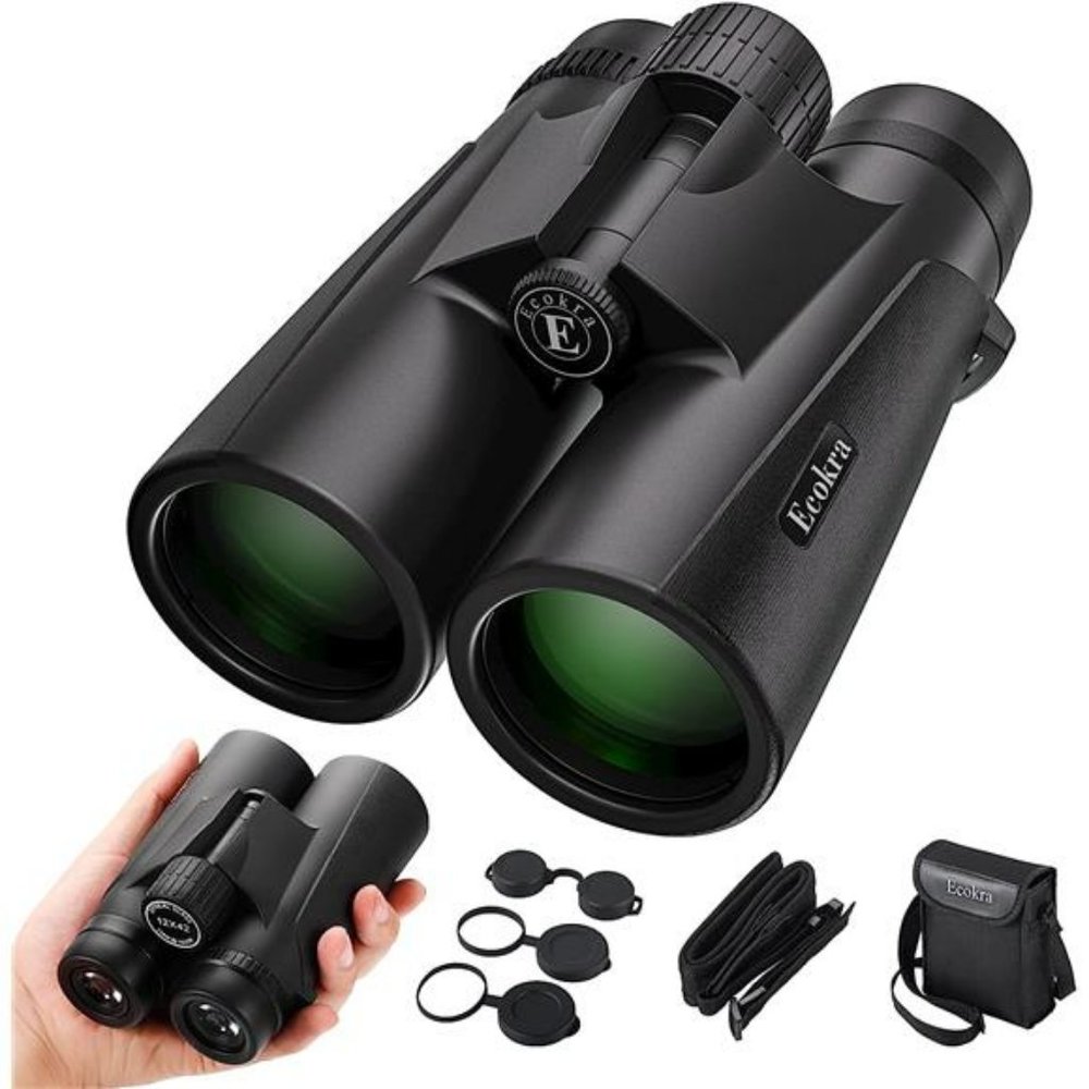 12x42 HD Binoculars for Adults & Kids, Super Bright High Power Binoculars